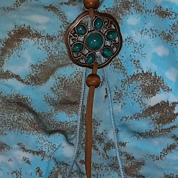 Gorgeous Venus turqoise top size s - Picture 5 of 5